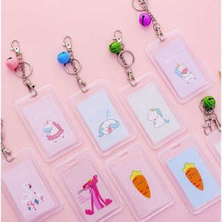 Móc khóa chuông kèm thẻ tên Cat Xương Rồng