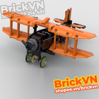 42120 LEGO Technic Máy Bay 2 Động Cơ - Thủy Phi Cơ Cứu Hộ