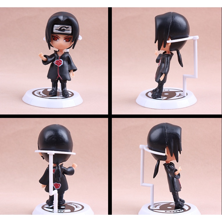 Set 6 mô hình Naruto Chibi cực dễ thương cao 8cm hàng có sẵn
