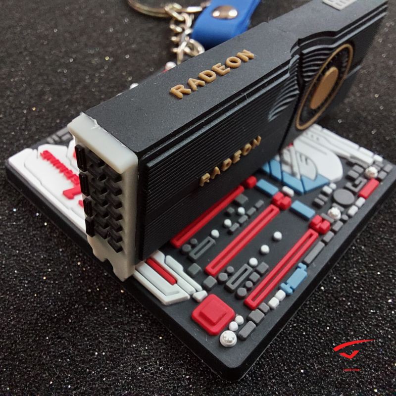 Móc khóa hình Mainboard và USB 32gb hình Vga