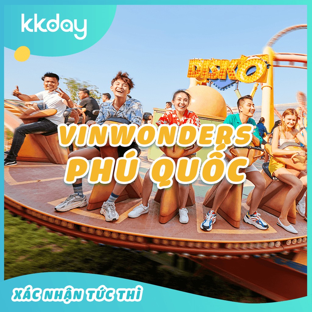 Tặng Voucher Ẩm Thực - Vé VinWonders Phú Quốc Giá áp dụng xuyên TẾT 2021