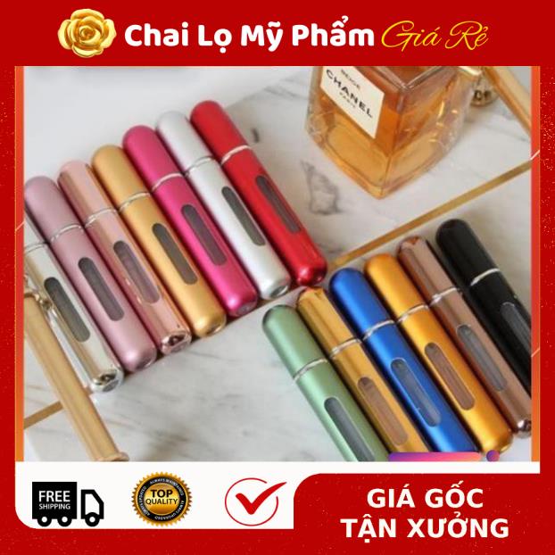 Lọ Chiết Nước Hoa ❤ RẺ VÔ ĐỊCH ❤ Chai lọ chiết nước hoa tự động 5ml,8ml đựng dầu thơm, phụ kiện du lịch