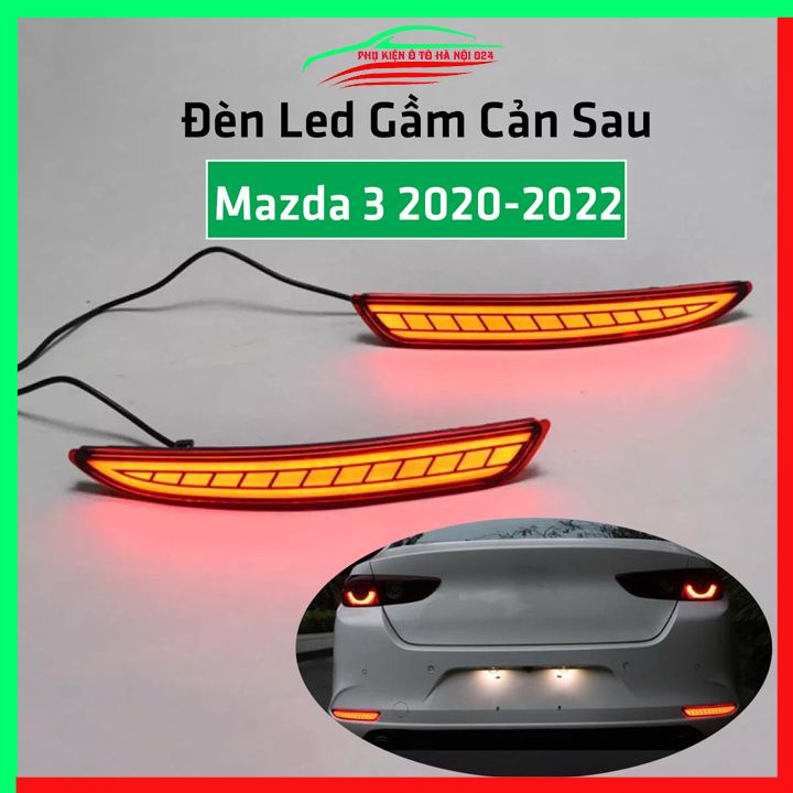 Đèn led gầm cản sau ô tô Mazda 3 2020-2022