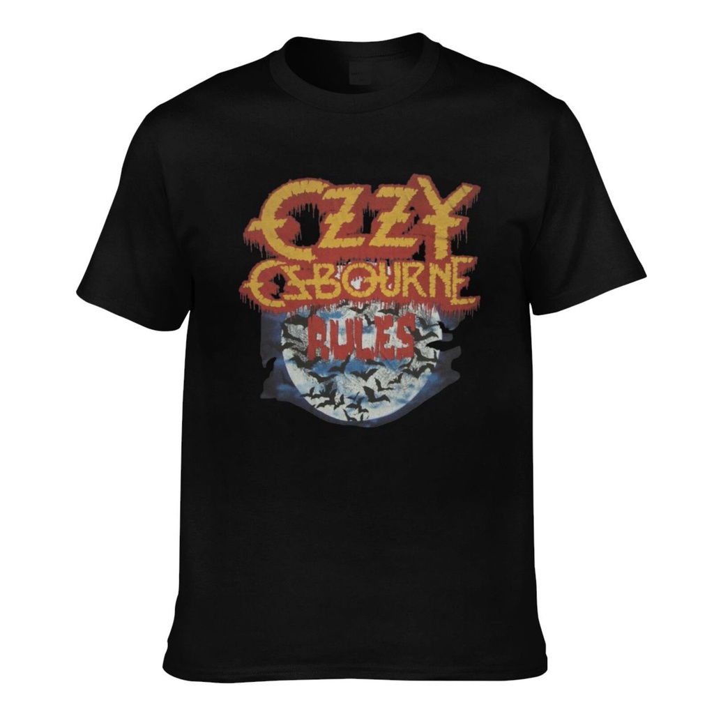 Áo thun Cotton nam Ozzy Osbourne Rules Tour