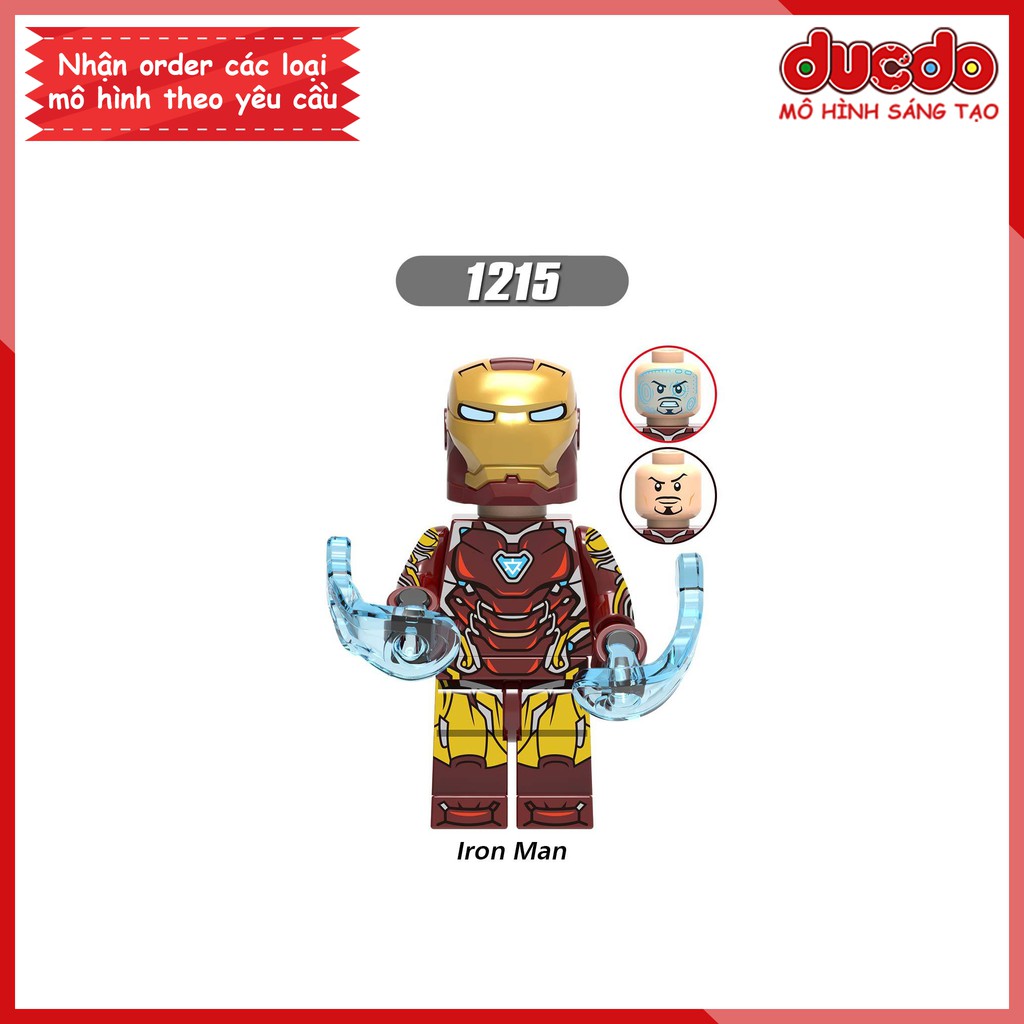 Minifigures siêu anh hùng Iron Man Avenger End Game Đồ chơi Lắp ghép Xếp hình Mô hình Mini Super Hero XINH 0252 EndGame