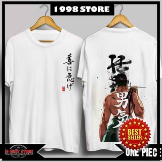 Áo thun roronoa zoro one piece cực chất | áo one piece zoro đảo hải tặc siêu đẹp op8