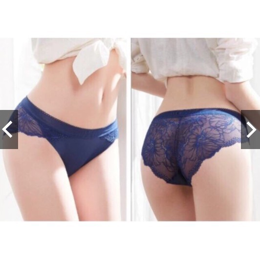 Quần Lót Nữ Ren Sexy thiết kế họa tiết ren xuyên thấu siêu gợi cảm quyến rũ - QL 8423