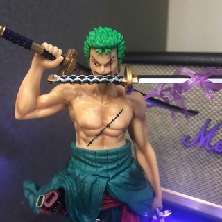 Figure / Mô hình Zoro 21 cm có LED (usb)