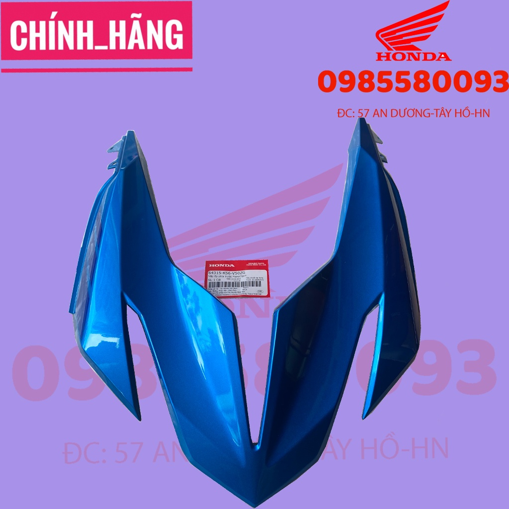 DÀN ÁO, BỘ NHỰA, VỎ XE WINNER X MÀU XANH ĐEN 2019 CHÍNH HÃNG HONDA