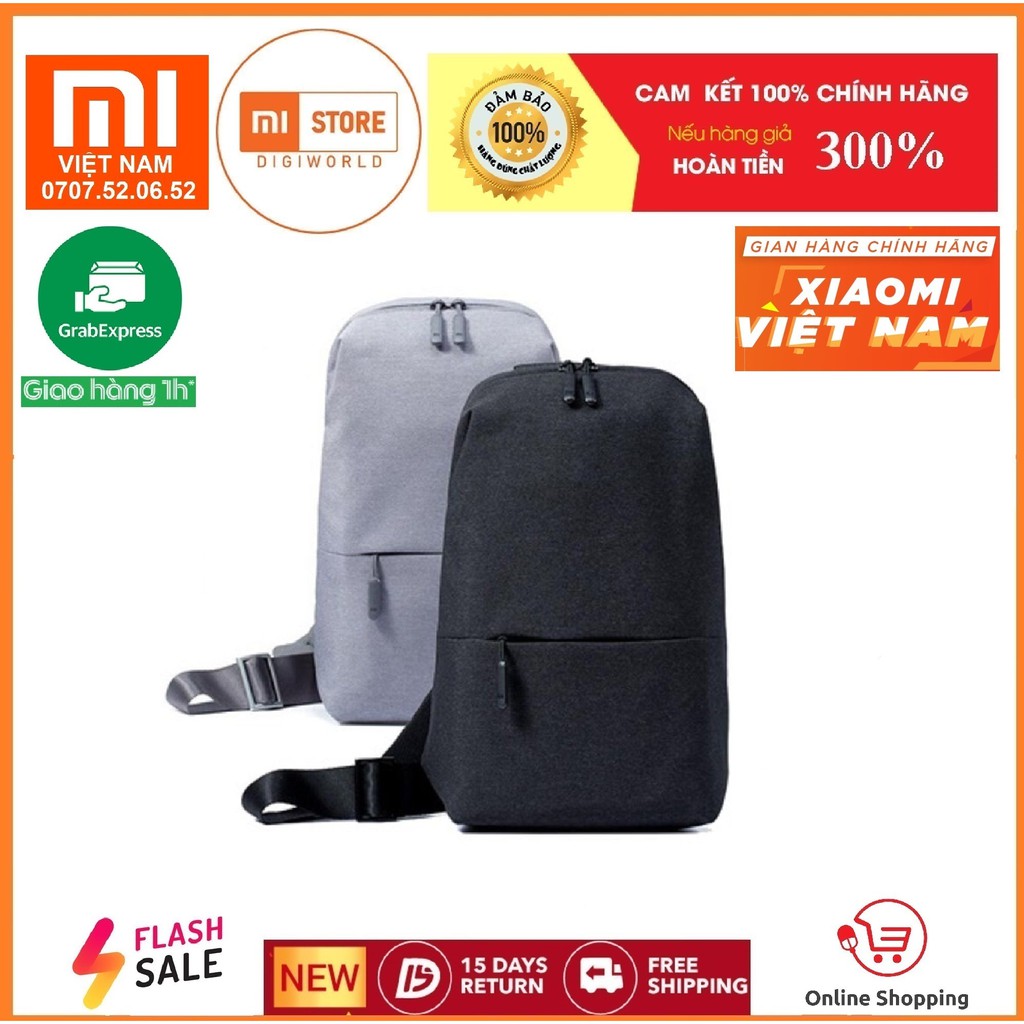 Túi đeo chéo Xiaomi Mi City Sling / chống thấm - Hãng phân phối