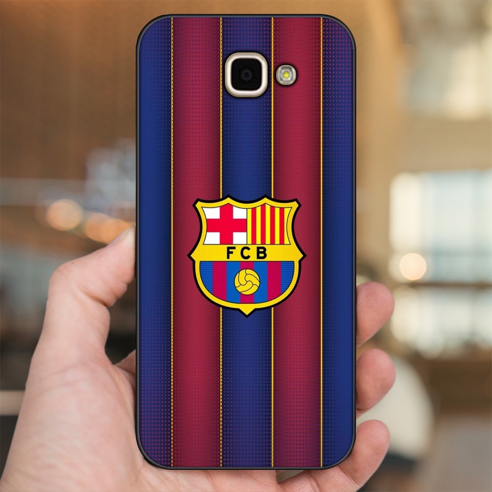 Ốp lưng Samsung A9 Pro viền đen in hình Barcelona Barca