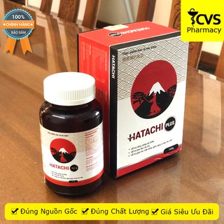 Hatachi Plus - Viên uống ngăn ngừa rụng tóc, làm đen râu tóc, bổ máu, cải thiện bạc tóc sớm - cvspharmacy