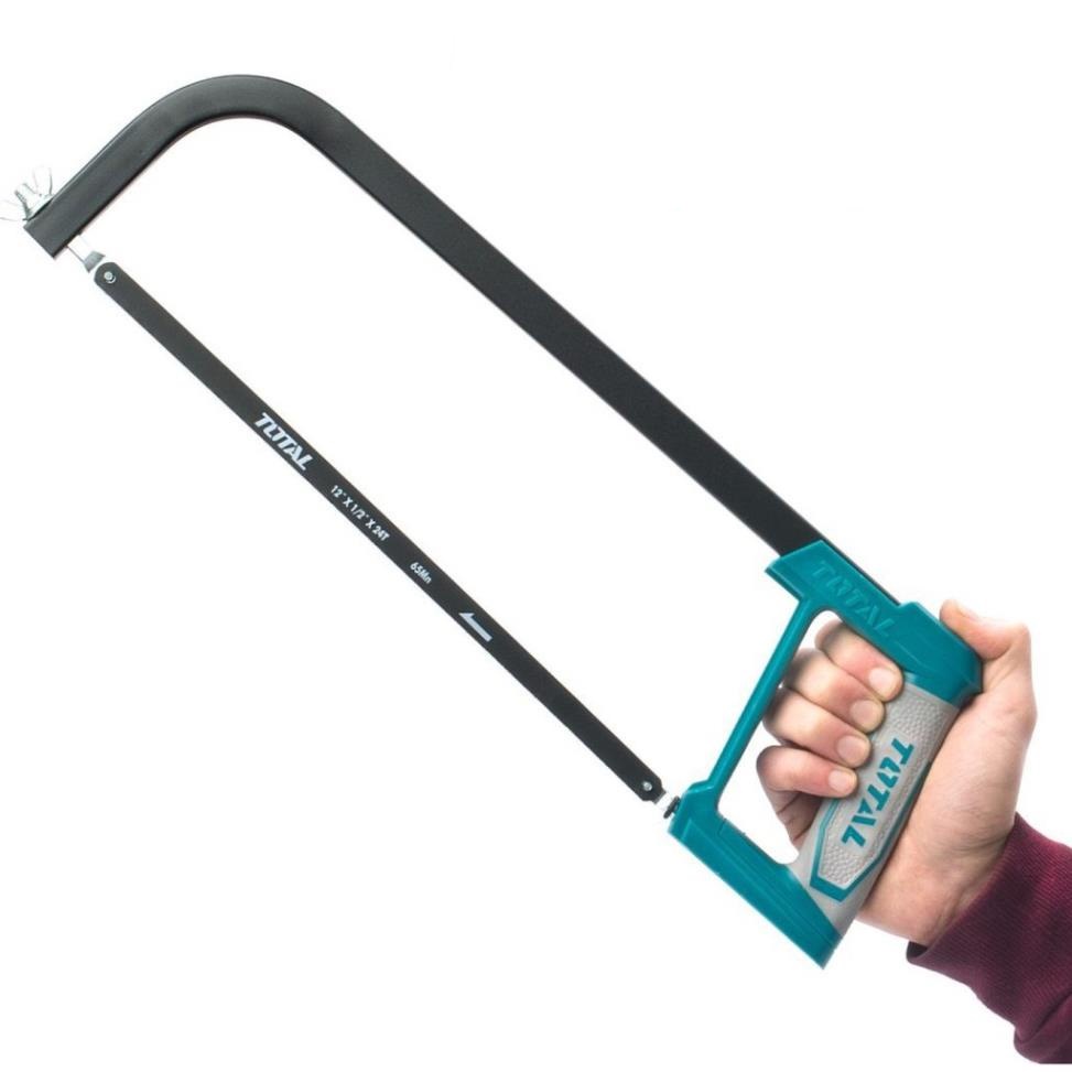 12 inch 300mm Khung cưa sắt kèm lưỡi thép 65Mn Total THT54166