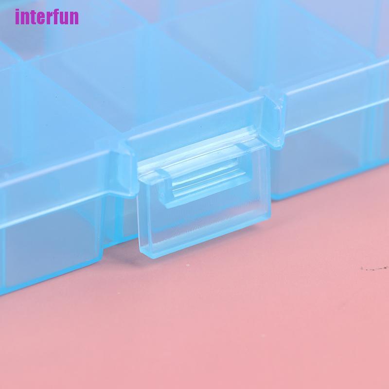 Hộp Nhựa Để Đồ 10 Ngăn Có Thể Điều Chỉnh