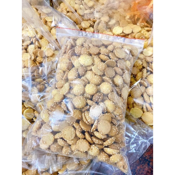 Bánh Trứng Nhện Mè Vừng Thơm Ngon - Đồ ăn vặt - 500gram