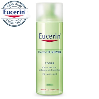 Nước hoa hồng cho da mụn Eucerin Dermo Purifyer Toner 200ml