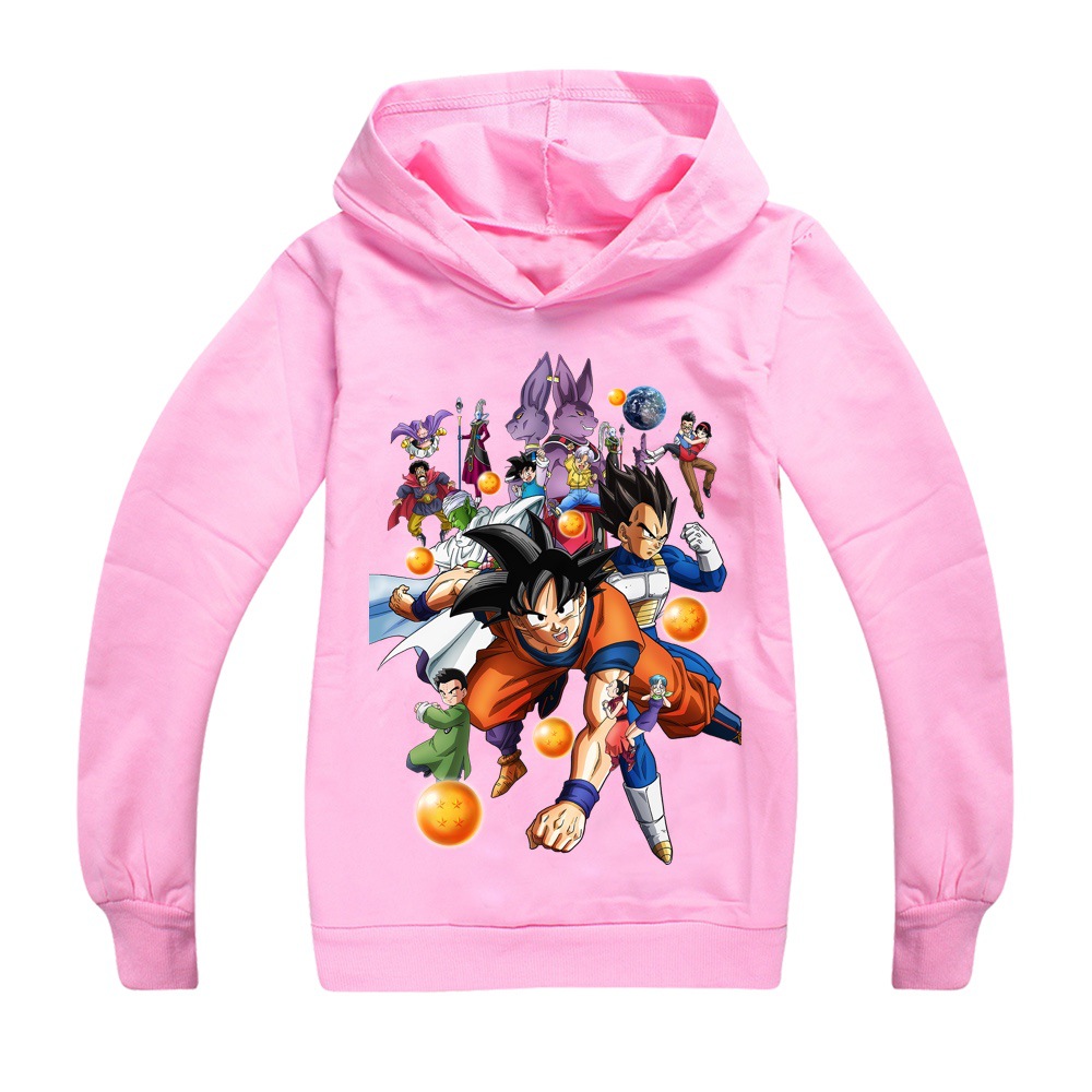 Áo Hoodie In Họa Tiết Hoạt Hình Dragon Ball Thời Trang 2020 Cho Bé | BigBuy360 - bigbuy360.vn