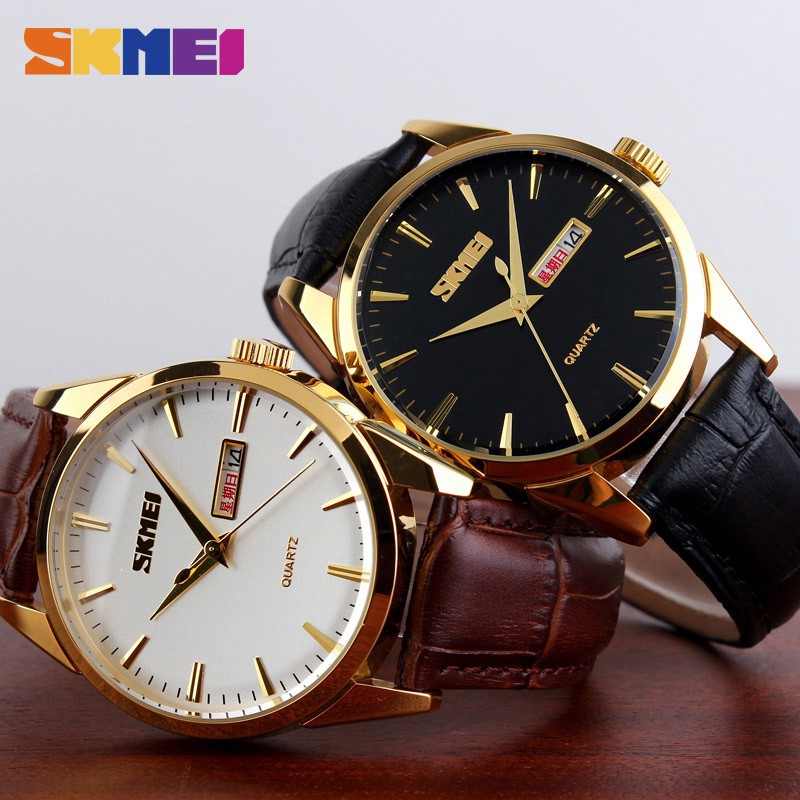 Đồng Hồ Kim SKMEI 9073 Dây Da Thanh Lịch Sang Trọng | BigBuy360 - bigbuy360.vn