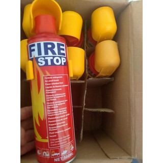 Bình chữa cháy cứu hỏa ô tô Mini FireStop 500ml