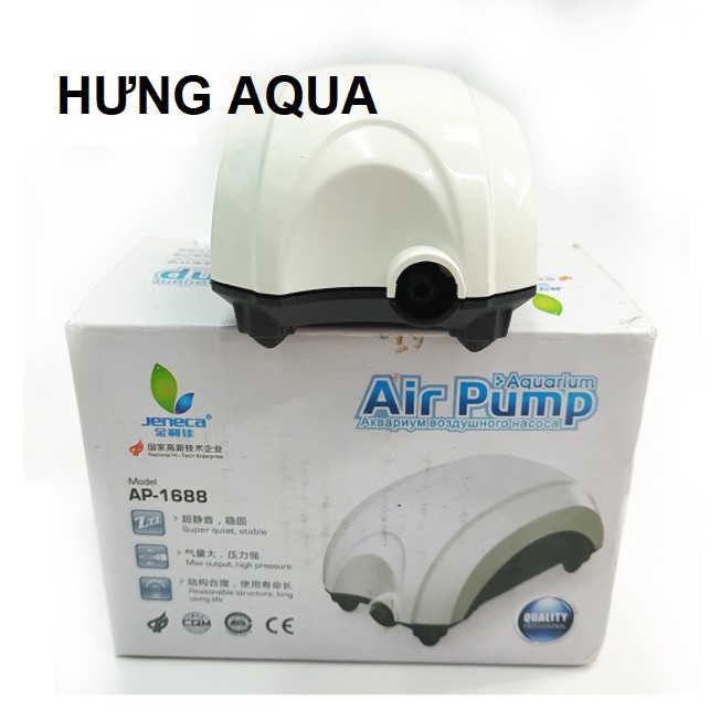 Máy sủi oxy - sủi oxy cho bể cá 1 vòi và 2 vòi chạy êm, giá rẻ chọn combo kèm phụ kiện