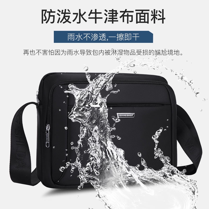 Túi đeo chéo bằng vải Oxford chống thấm nước phong cách doanh nhân thời trang cho nam NSGSB33 CI | BigBuy360 - bigbuy360.vn