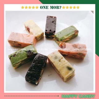 01 Chiếc Kẹo Nougat Hạnh Phúc ít ngọt healthy homemade by OneMor