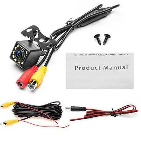 Giảm giá ⁂➫ Camera lùi xe chất lượng cao dành cho xe hơi Đèn LED 12 bóng chống thấm nước | BigBuy360 - bigbuy360.vn