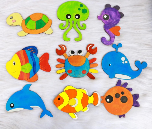 COMBO BỘ TRANH TÔ MÀU 4 CHỦ ĐỀ 36 TỔNG TRANH
