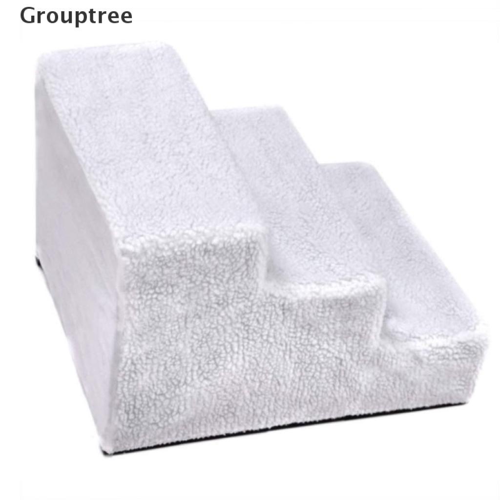 Bậc Thang Gỗ 3 Bước Cho Thú Cưng