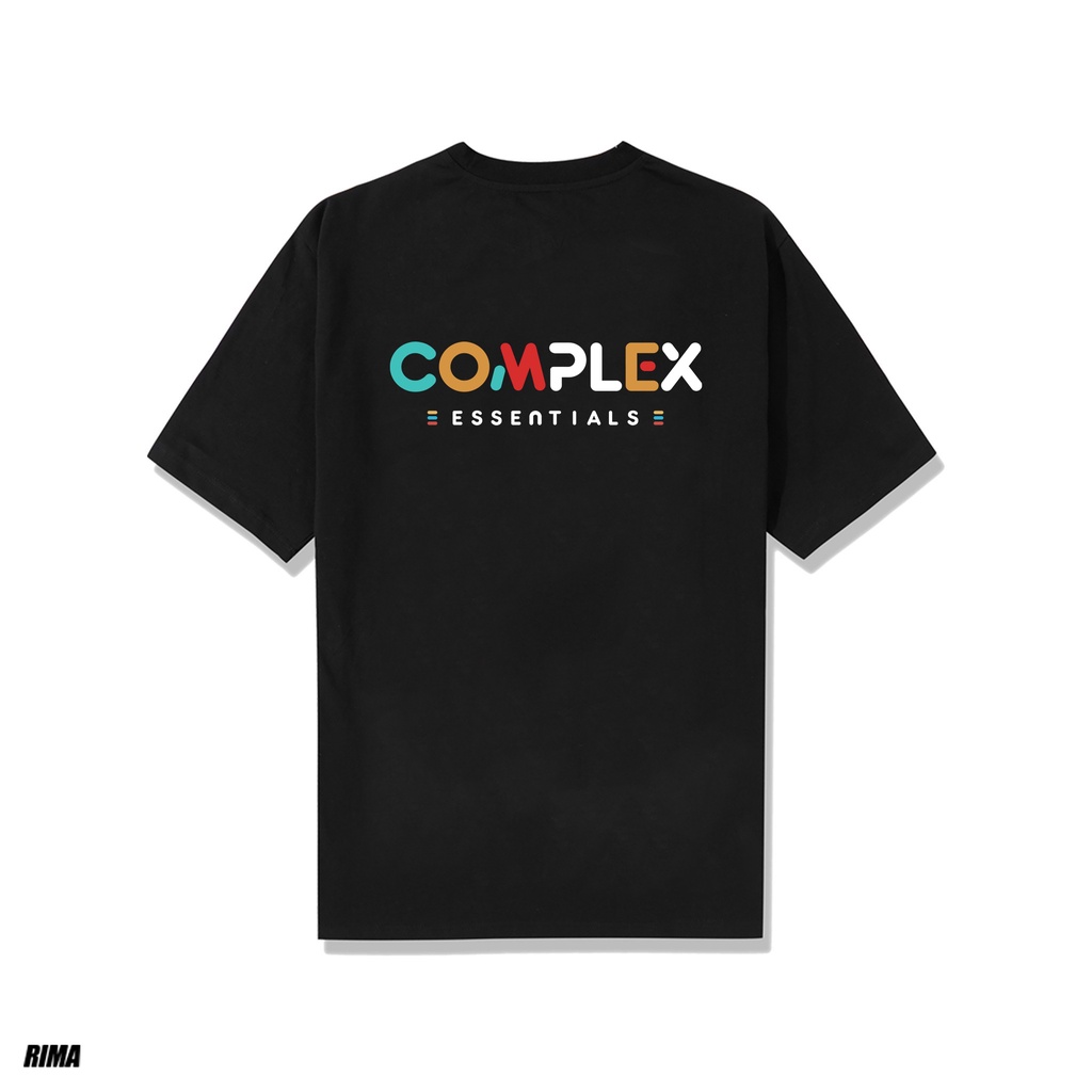 Áo Thun Tay Lở COMPLEX Phông Rộng Nam Nữ Unisex Cotton Cao Cấp Đẹp Freesize Hình Trắng Đen Xanh Navy Họa Tiết RIMA