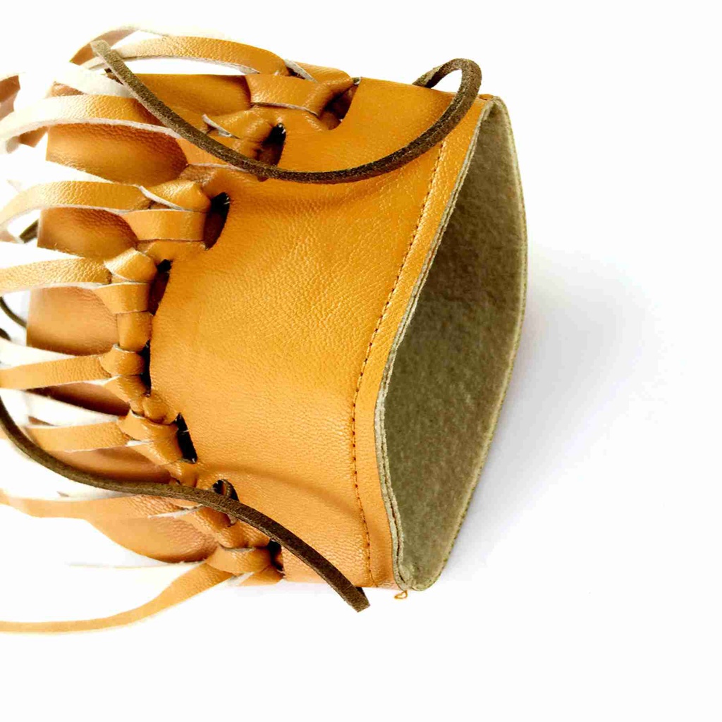 Sanlutoz Túi Xách Đeo Chéo Phối Tua Rua Thời Trang Thanh Lịch Cho Bé Gái