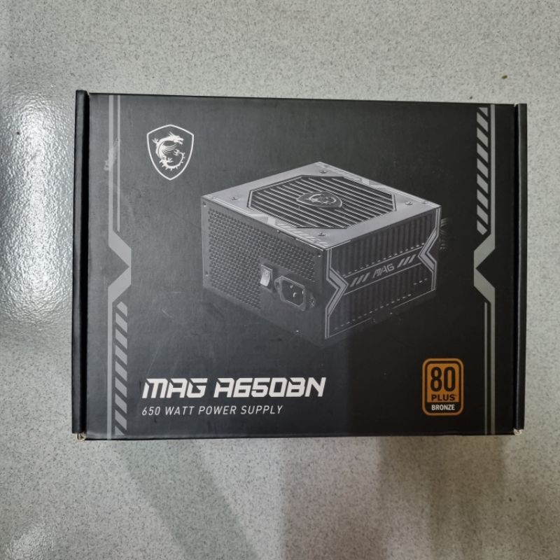 Nguồn máy tính MSI MAG A650BN 650W – 80 Plus Bronze