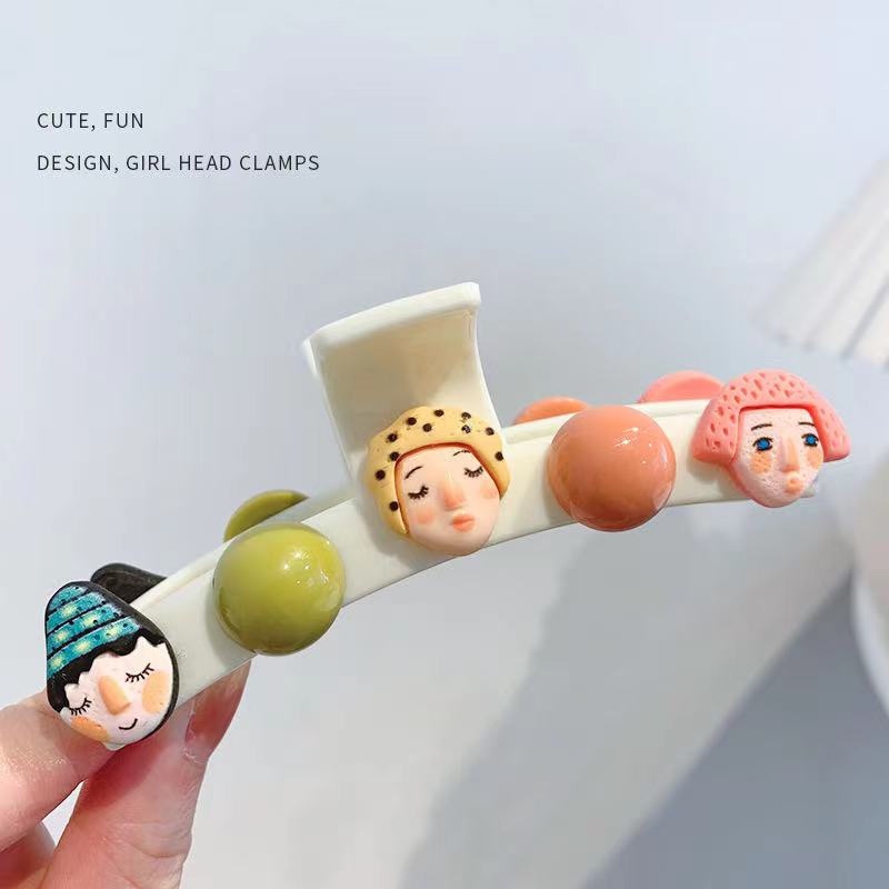 Kẹp tóc kiểu dáng cute - UniLabel