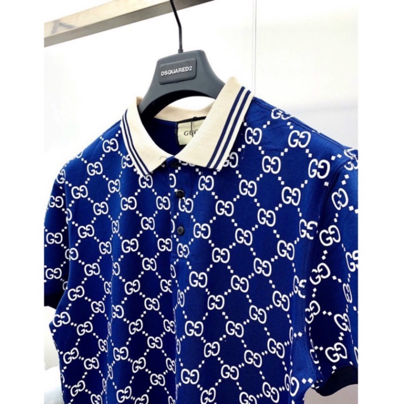 Áo Polo Nam cổ bẻ guci thun lạnh cộc tay phong cách trẻ trung năng động chuẩn form nhiều màu Carina