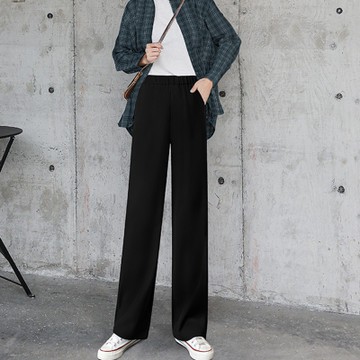 Quần Dài Ống Rộng Lưng Cao Thời Trang Mùa Hè  Dễ Phối Đồ Cho Nữ