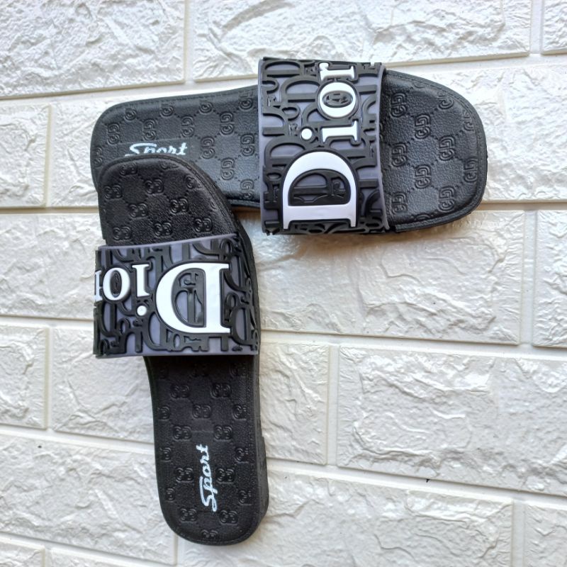 Dép nữ quai ngang thời trang.Quai ngang chữ nổi đẹp