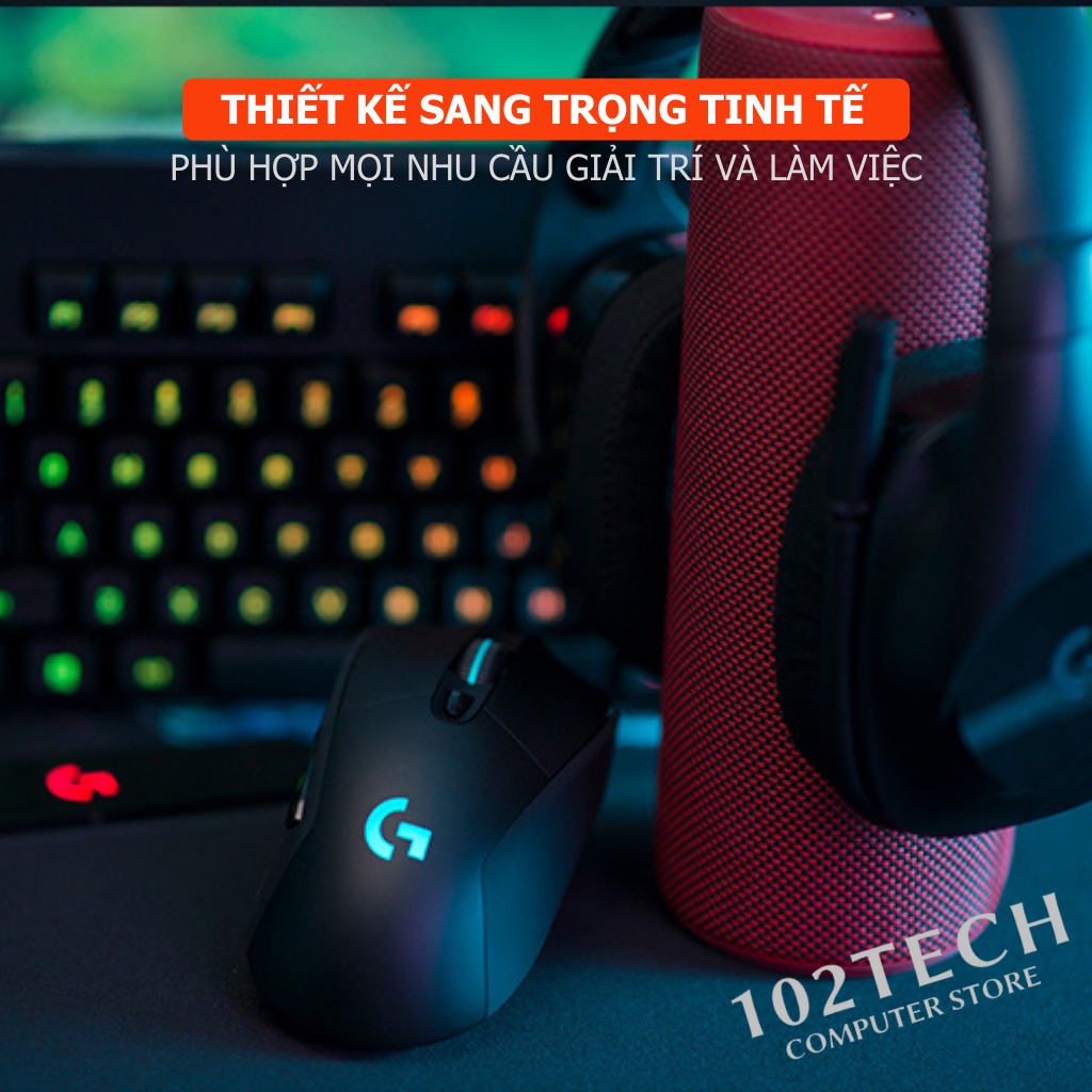 Chuột không dây Logitech G703 chuyên game pin sạc led RGB đẹp chính xác tuyệt đối