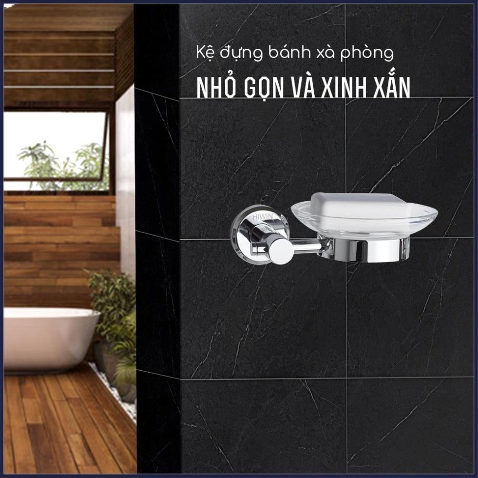 Kệ đựng xà bông xà phòng nhà tắm inox 304 mặt gương HIWIN Y-533