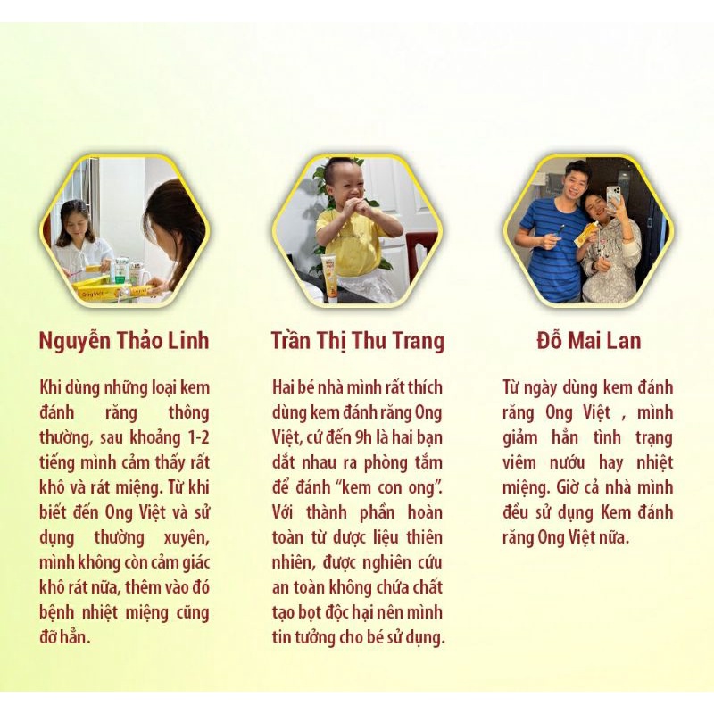 Kem Đánh răng Ong Việt