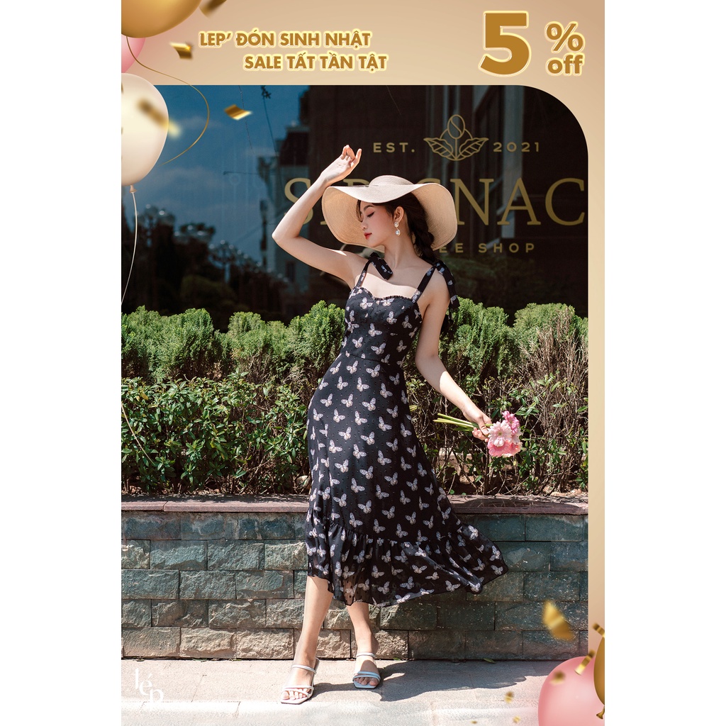 Lép Đầm Lép size M Váy Newtag