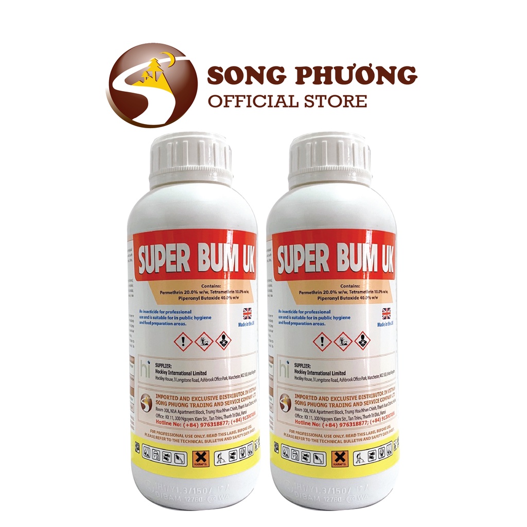 Thuốc Diệt Côn Trùng Super Bum 1000 ml