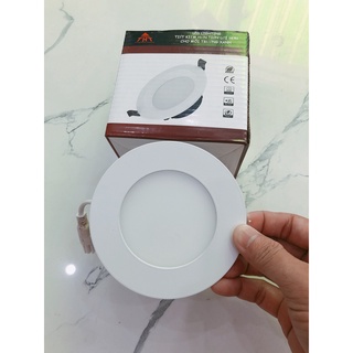 ĐÈN LED ÂM TRẦN PANEL SIÊU MỎNG 4W TRÒN VÀNG