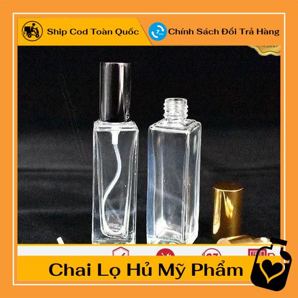 Lọ Chiết Nước Hoa ❤ TOP GIÁ RẺ ❤ Chai xịt Thủy Tinh chiết nước hoa rỗng 25ml/20ml / vỏ lọ chiết nước hoa .