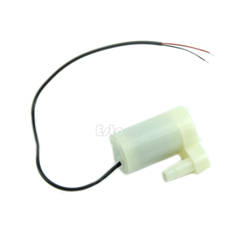 Máy Bơm Nước Mini 3-6V 120L / H Không Gây Tiếng Ồn Mới