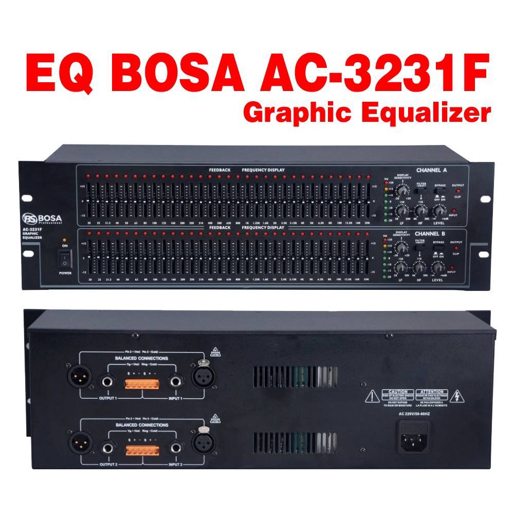 Lọc xì Bosa 3231F chính hãng, xử lý âm thanh cực hay