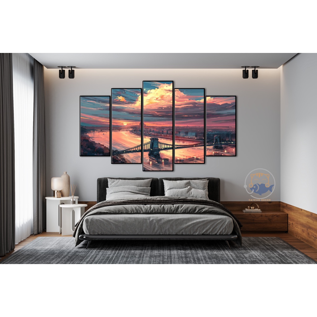 Tranh dán tường LANDSCAPE - Phong Cảnh - Digital Art - bộ 8