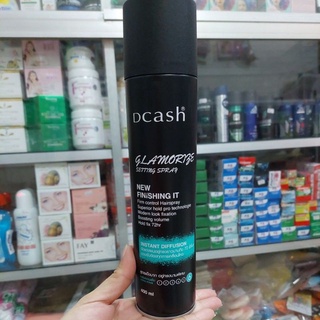 Keo xịt giữ nếp tóc dcash glamorige 400ml, tóc sáng bóng, không bệt,nhập khẩu thái lan