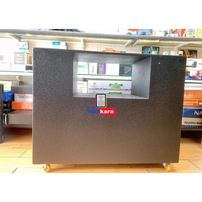 Vỏ thùng loa kéo 3 tấc đôi 30cm , 2,5 tấc đôi 25cm thùng gỗ, loa bass 30, loại dày, ván ép chống nước, New 2021