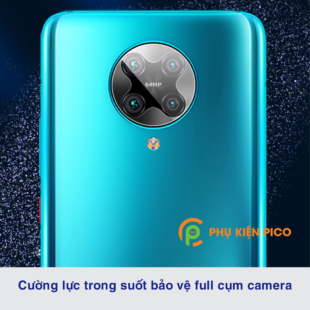 Cường lực camera Redmi K30 Pro chính hãng Monqiqi độ cứng 9H trong suốt bộ 2 chiếc - Dán camera Xiaomi Redmi K30 Pro