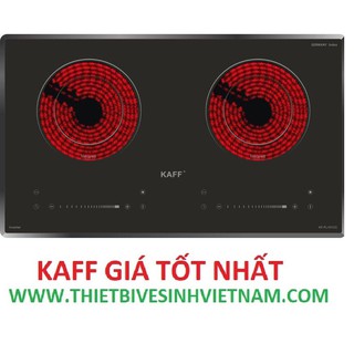 Bếp điện kaff kf-fl101cc, bếp hồng ngoại đôi,chính hãng